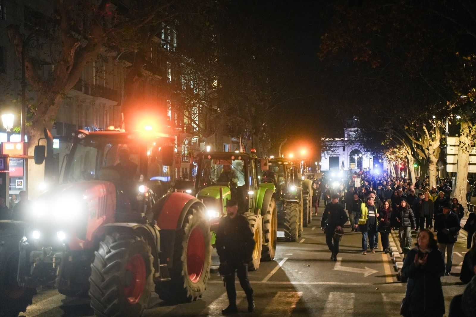 Manifestación en Valencia contra Mazón