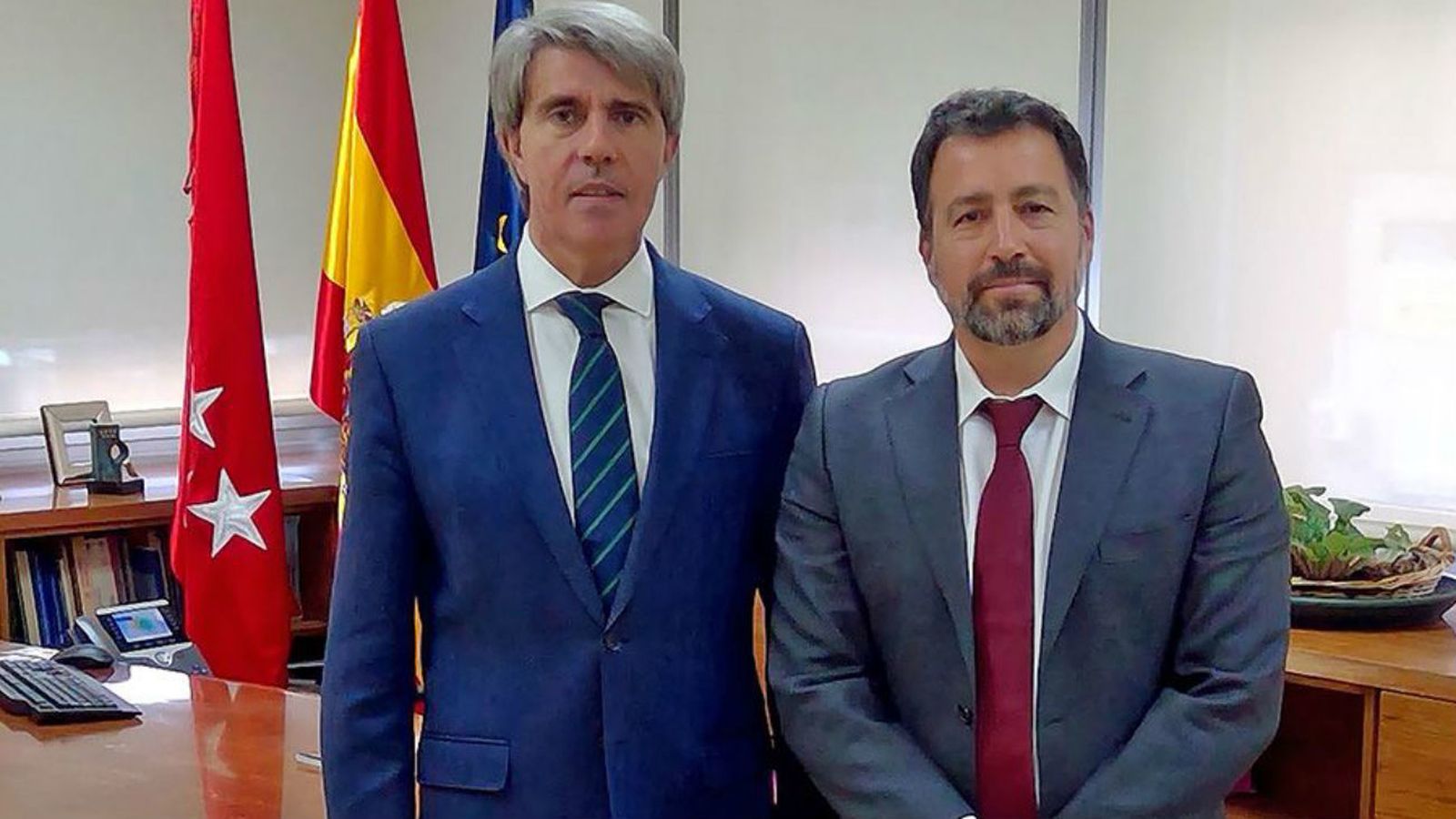 Ángel Garrido y Pedro del Cura