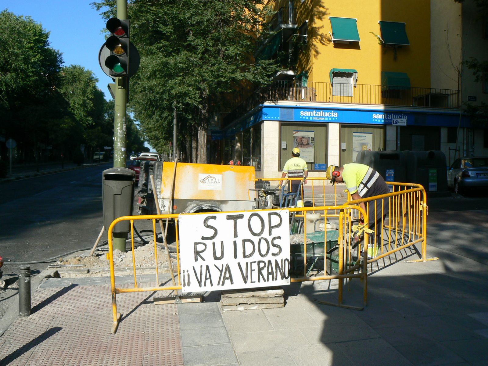 Verano en Madrid, tiempo estival y de obras