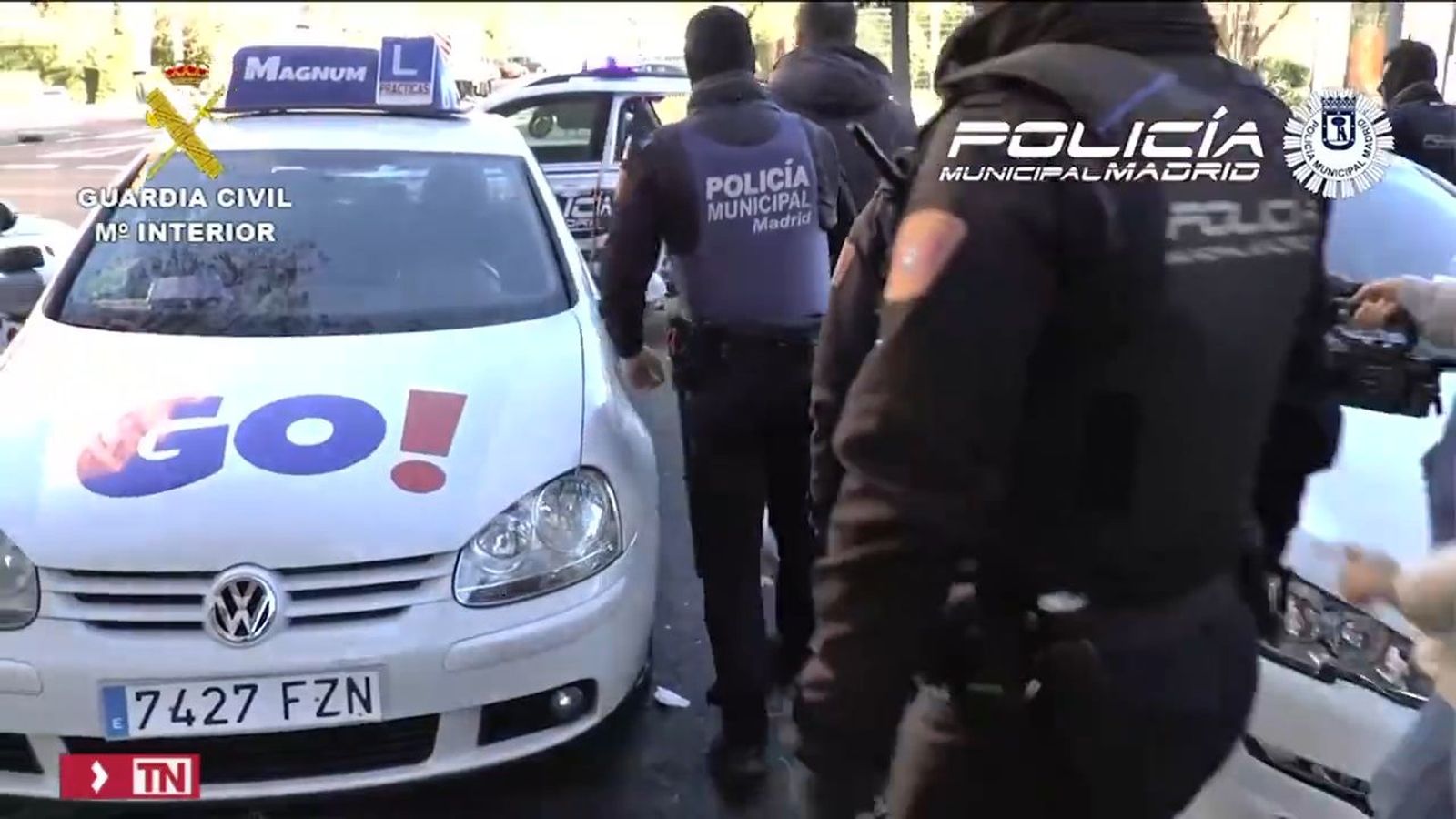 Golpe contra una red delictiva dedicada a los permisos de conducir ilegales