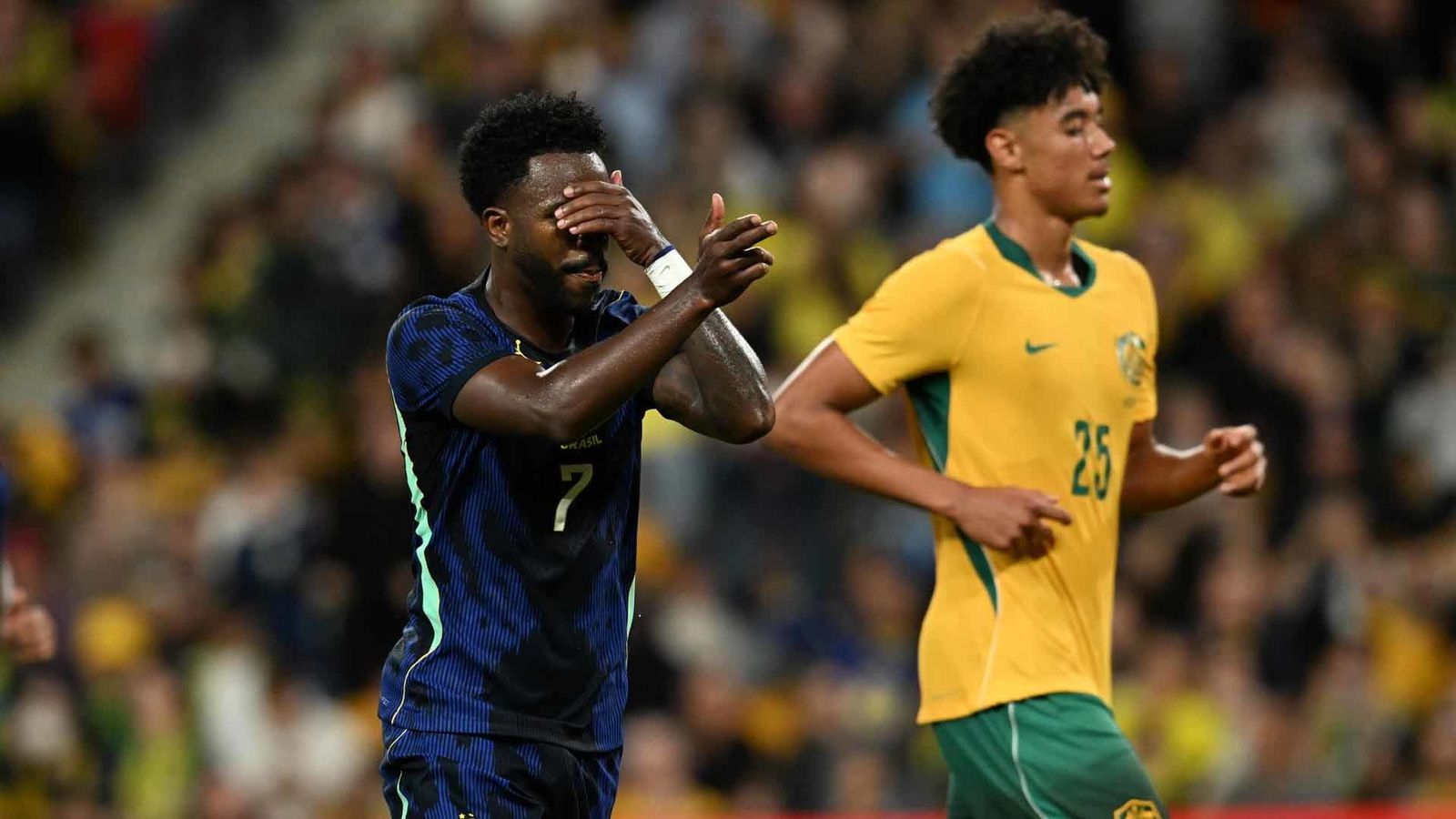 Vinicius ante Brasil