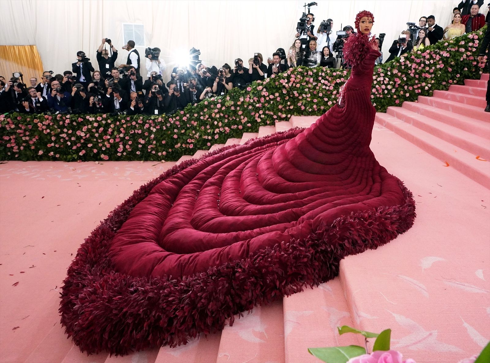 Cardi B en la Met Gala 2019