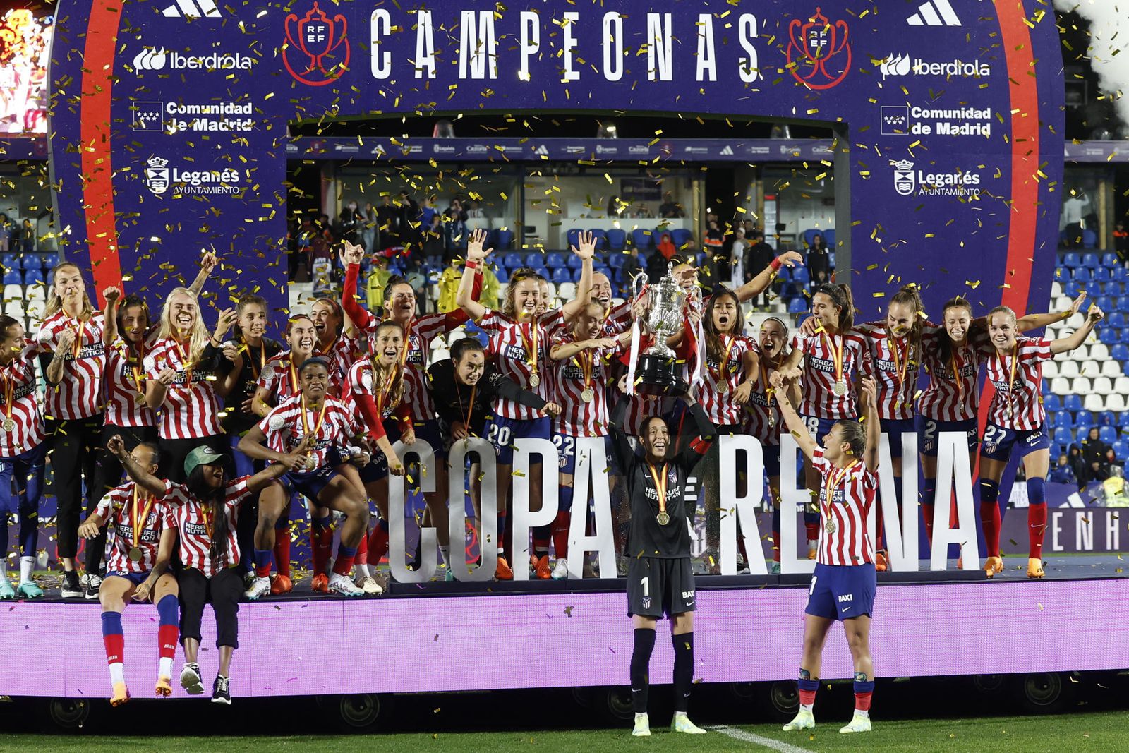 Atlético de Madrid, campeón de la Copa de la Reina