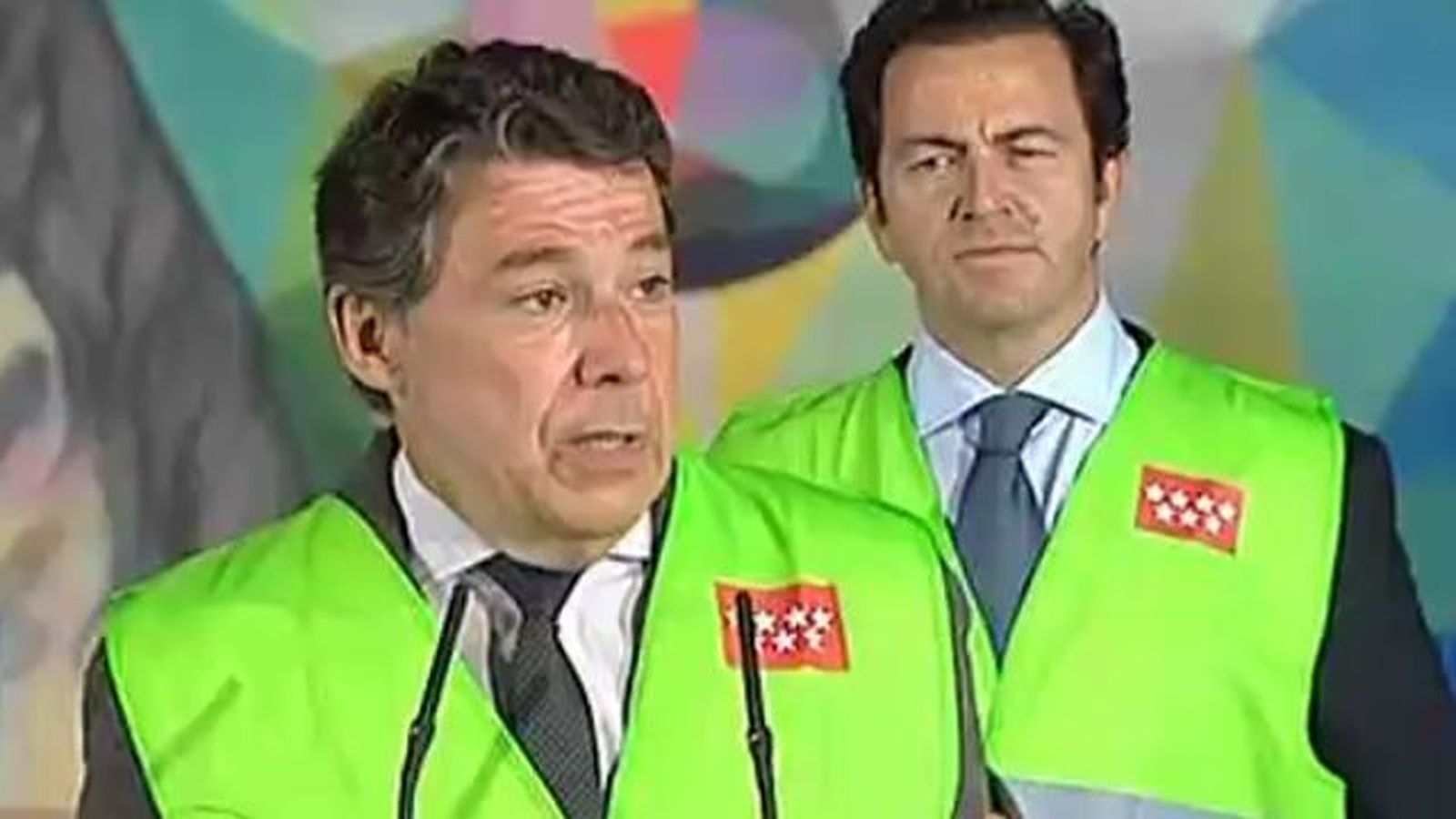 Ignacio González celebra la detención, que acaba con la alarma social creada