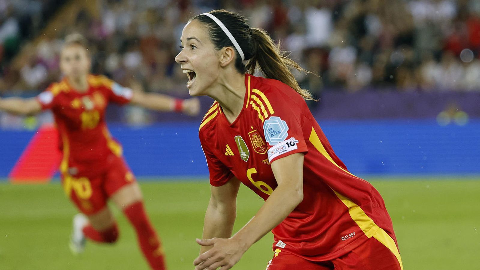 Aitana Bonmatí, tras la victoria ante Alemania