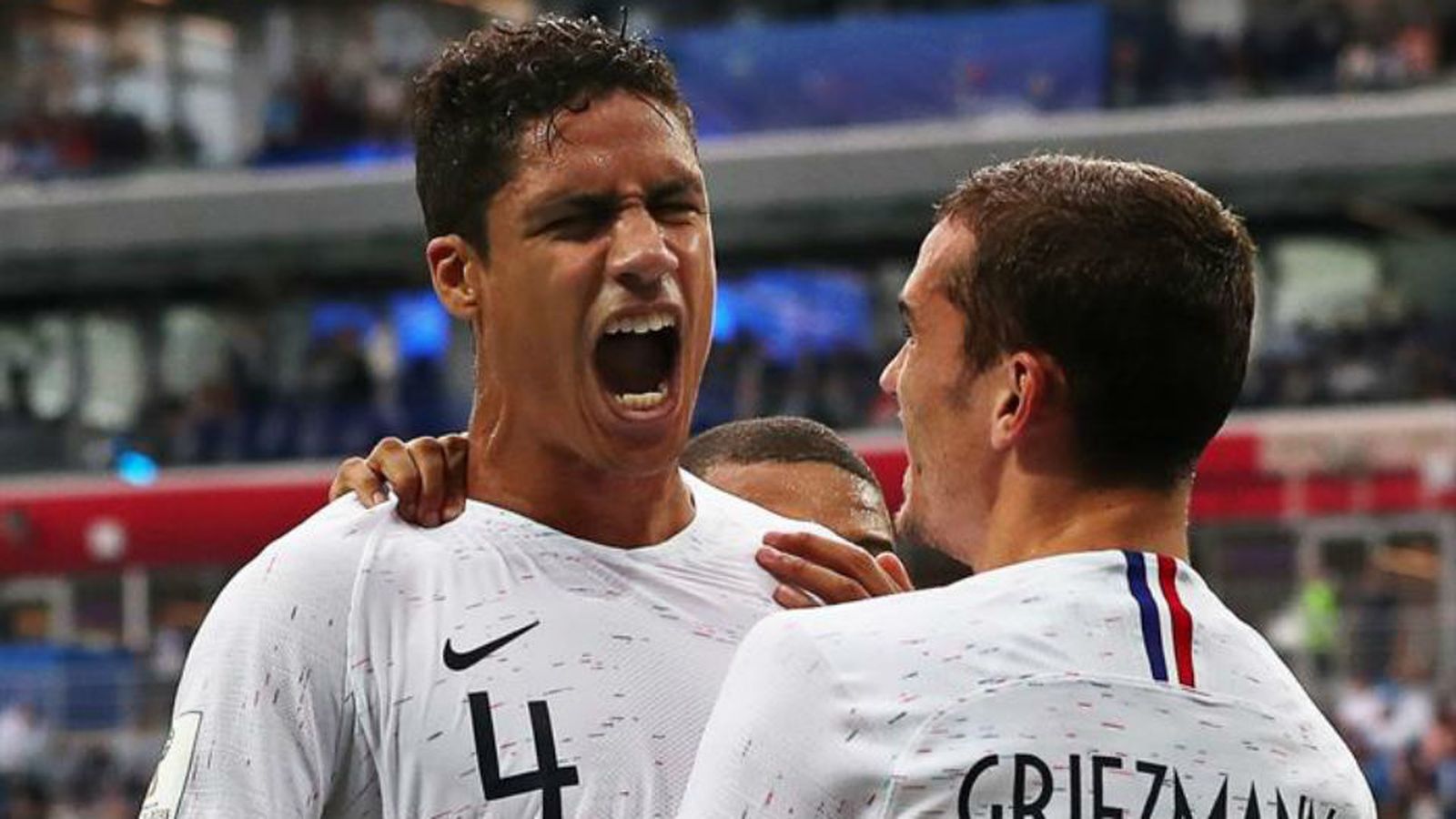 Varane y Griezmann