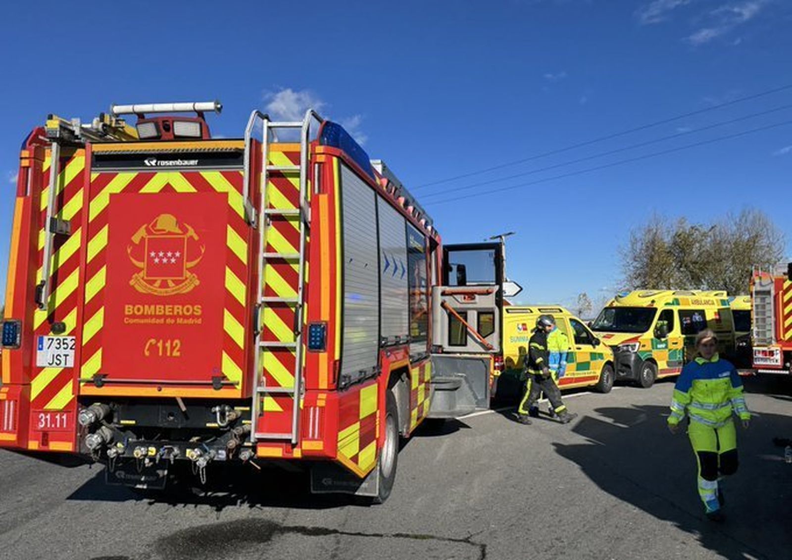 Un bombero de Valdemoro muere en un accidente de tráfico  de camino a una emergencia