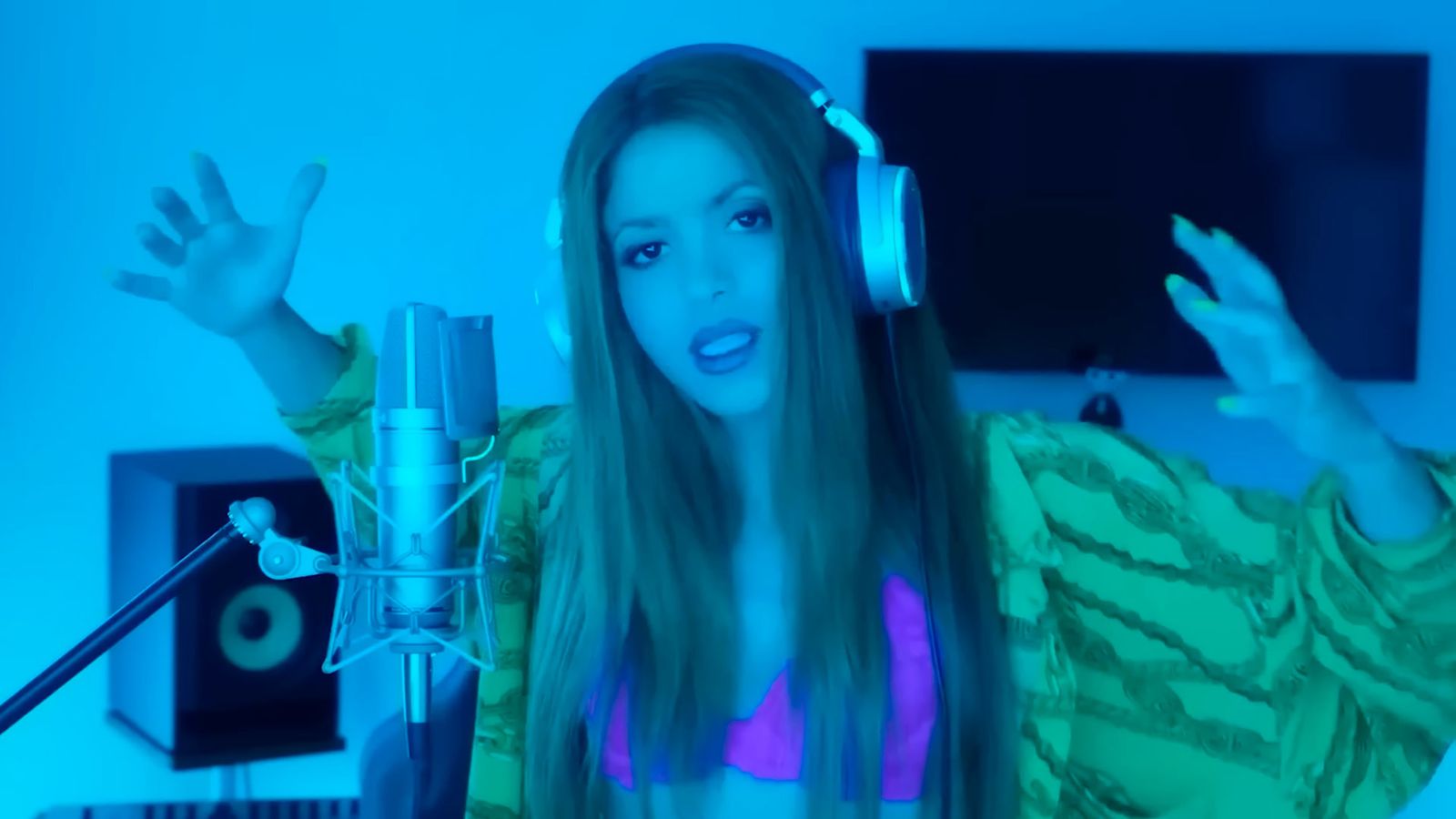 Shakira en la sesión 53 de Bzrp