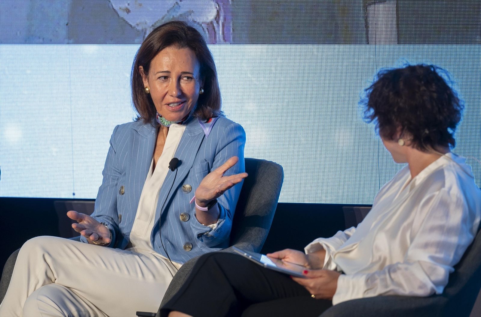 La presidenta de Banco Santander, Ana Botín