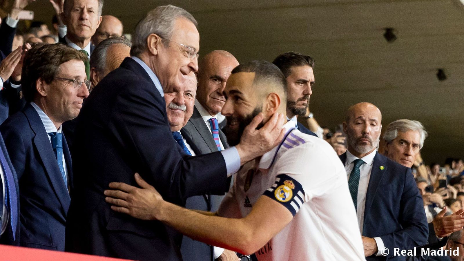 Florentino Pérez y Benzema