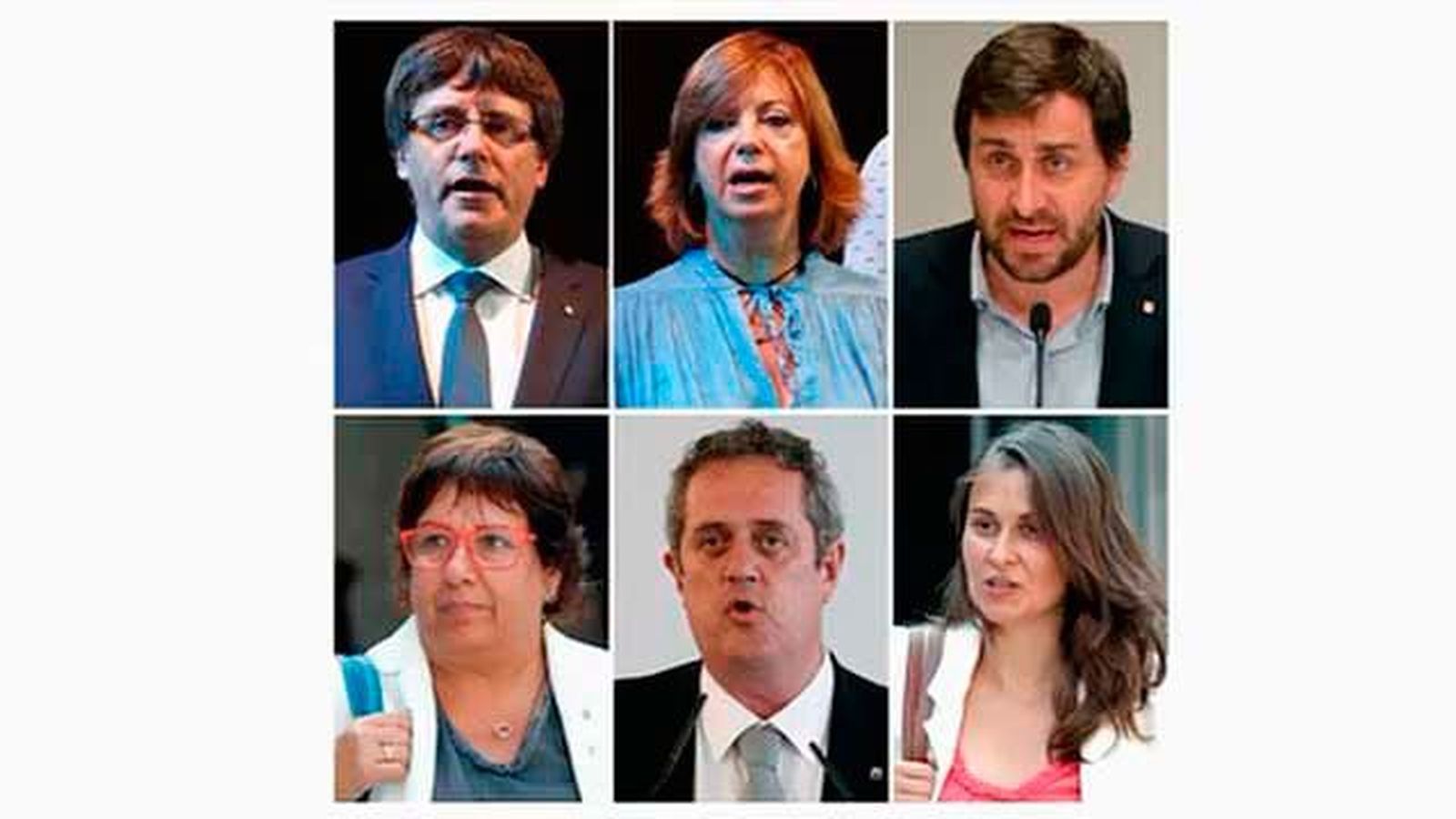Puigdemont y cinco de sus consellers se van a Bruselas