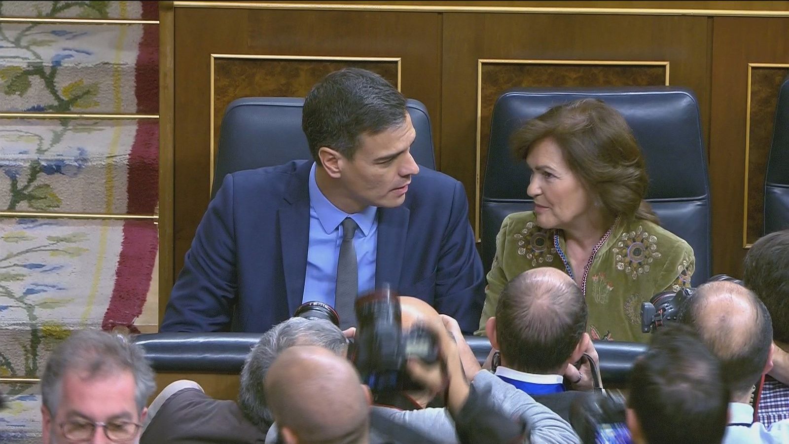 Sánchez presentará los PGE en enero y confía en el apoyo de PDeCAT y ERC