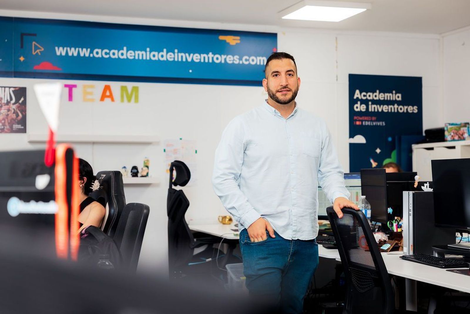 Luis Martin, CEO de Academia de inventores