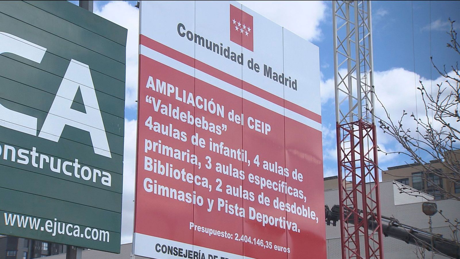 Vecinos de Valdebebas piden un colegio y un Centro de Salud