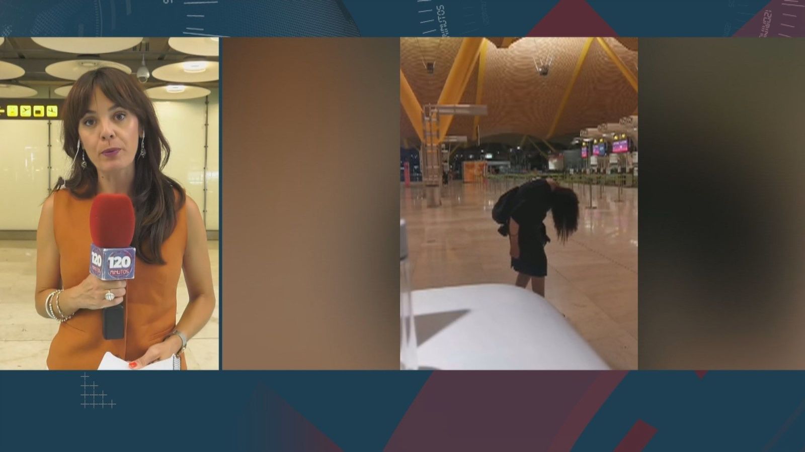 Tensión y conflictos en la primera noche en Barajas tras el desalojo de Aena