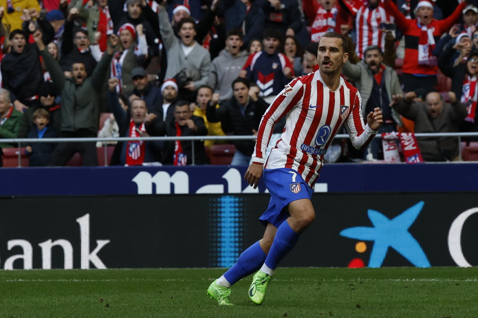 Griezmann, tras anotar ante el Valencia