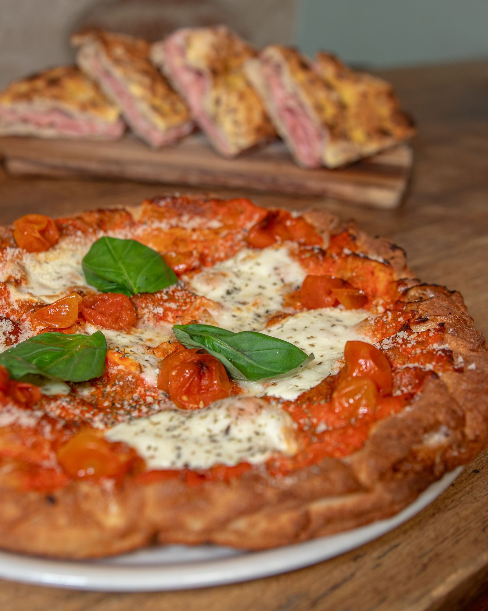 Pizza de la pizzería Fratelli Figurato en Madrid