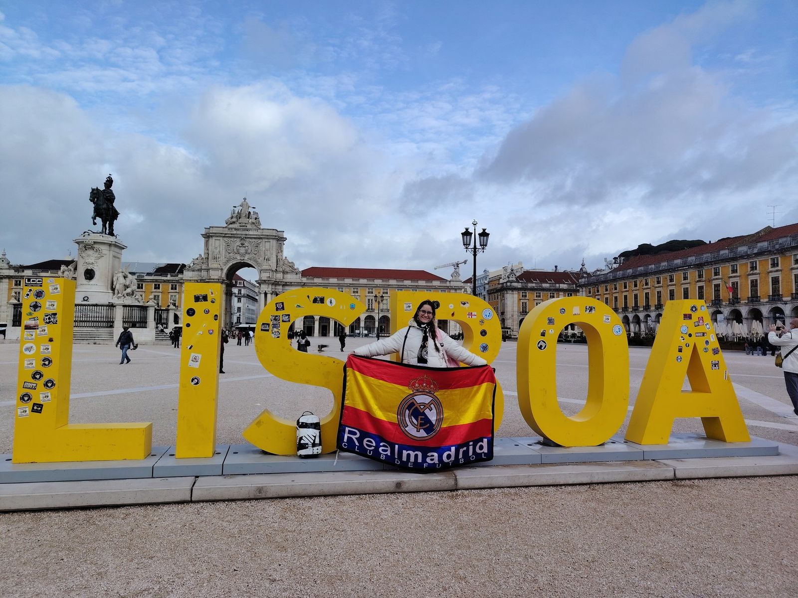 Aficionada del Real Madrid
