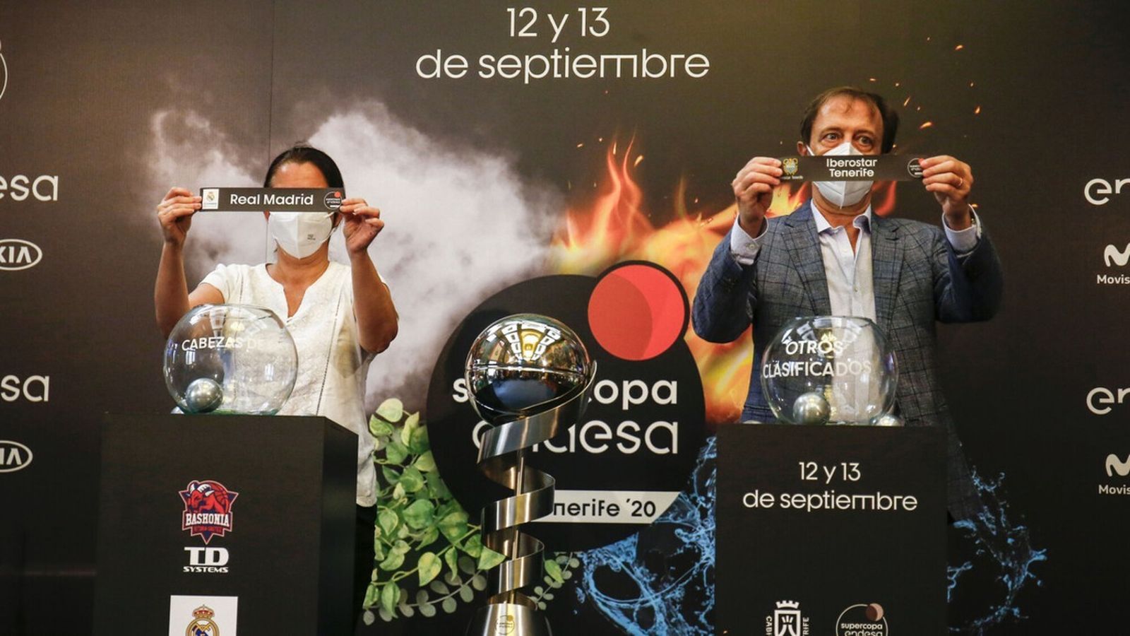 Sorteo de la Supercopa de baloncesto