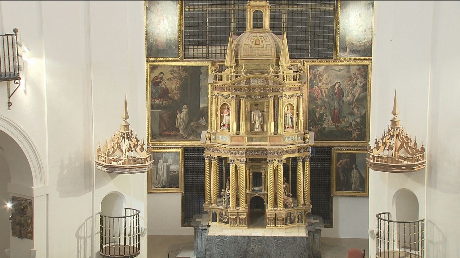 Acaban en Alcalá las obras de restauración de la Iglesia Santa María la Mayor