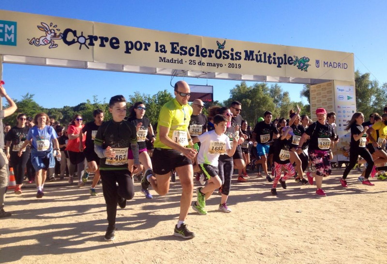 Asier de la Iglesia, corriendo por la esclerosis múltiple