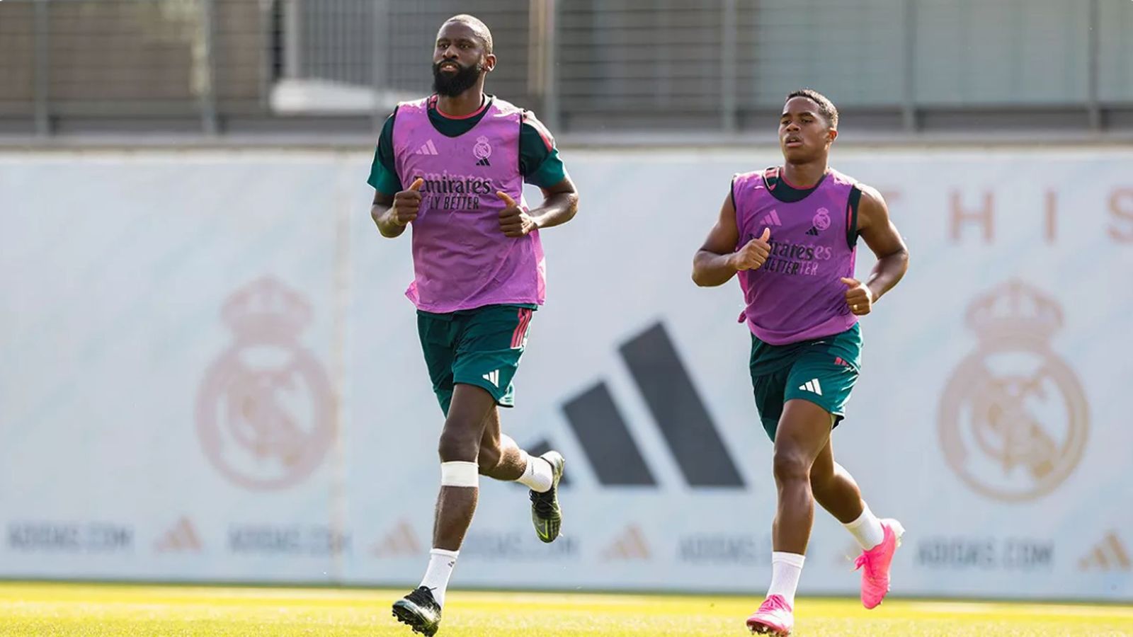 Rudiger y Endrick se incorporan a las órdenes de Mourinho