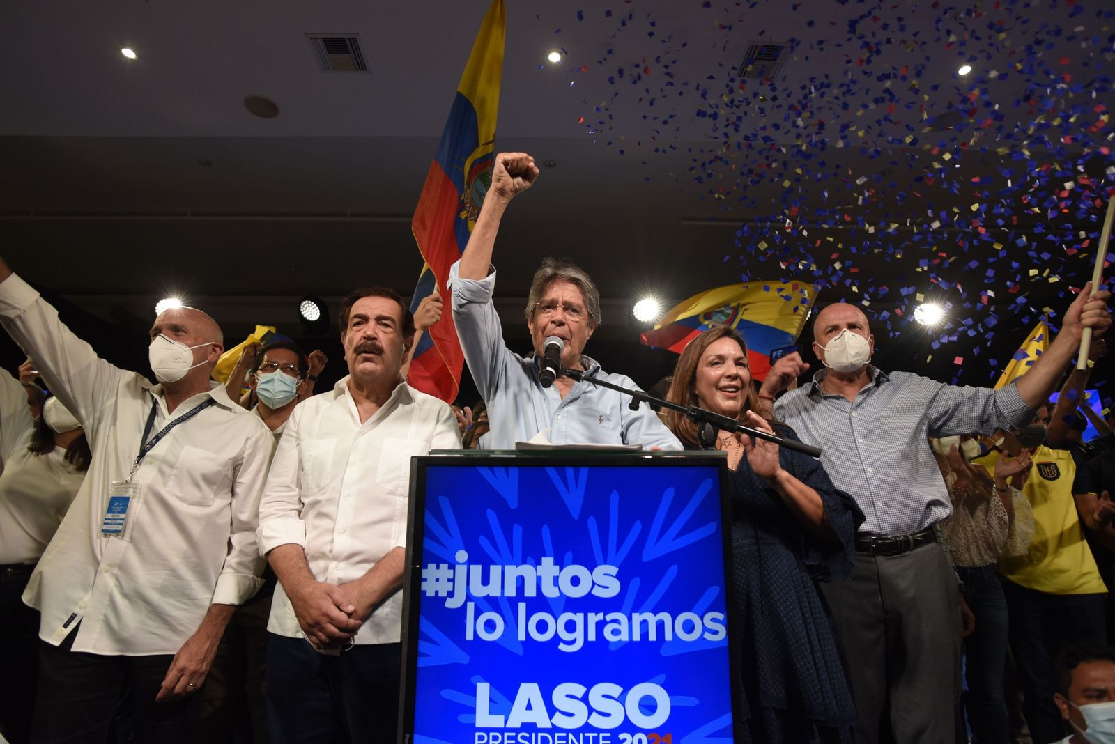 El  conservador Guillermo Lasso se impone en las elecciones de Ecuador