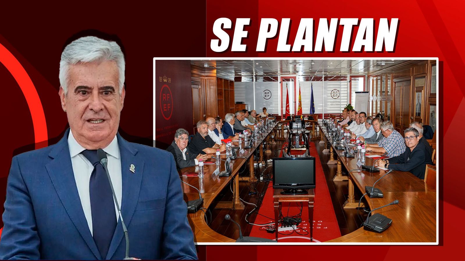 Los presidentes territoriales, molestos con Rocha por echar a Vilda