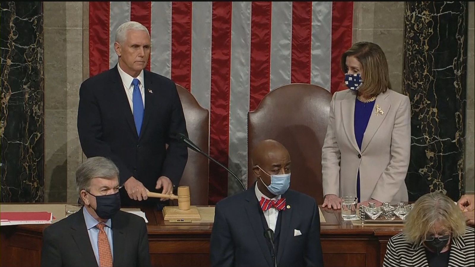El Congreso de EEUU valida el triunfo de Biden y Trump acepta la transición