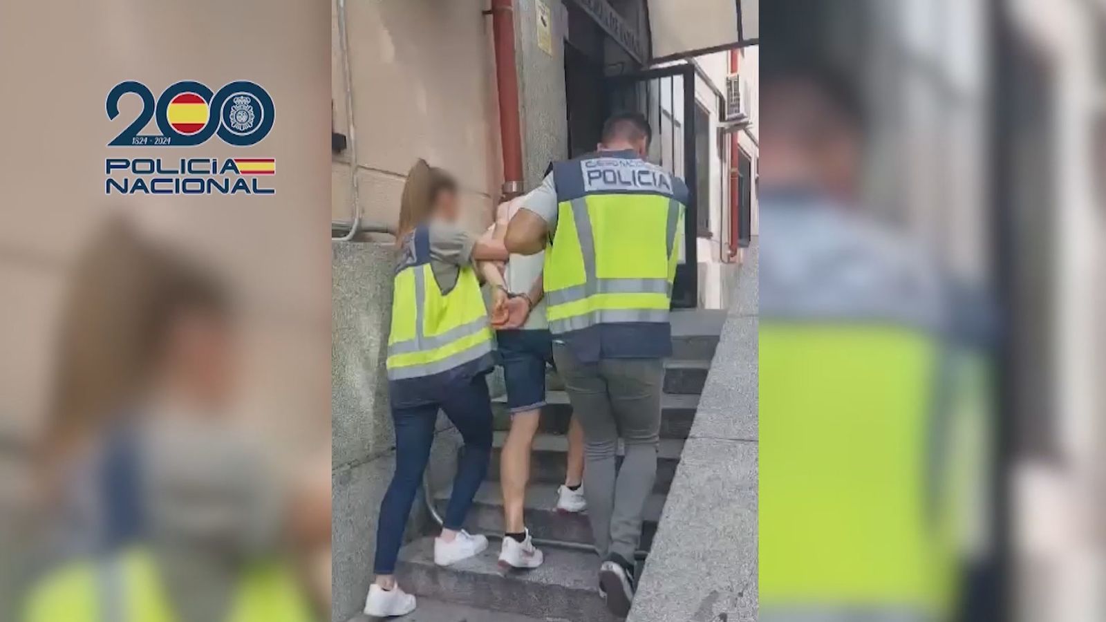 Mujer liberada en Vallecas