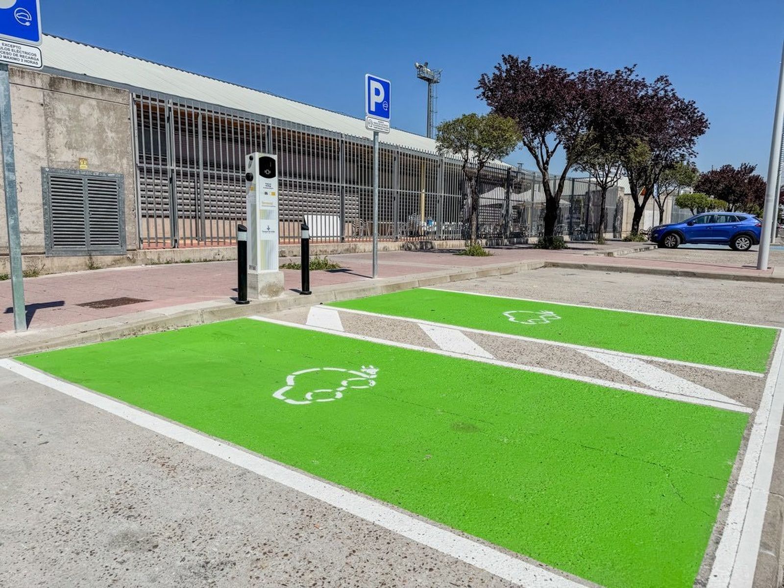 Puntos de carga para coches eléctricos