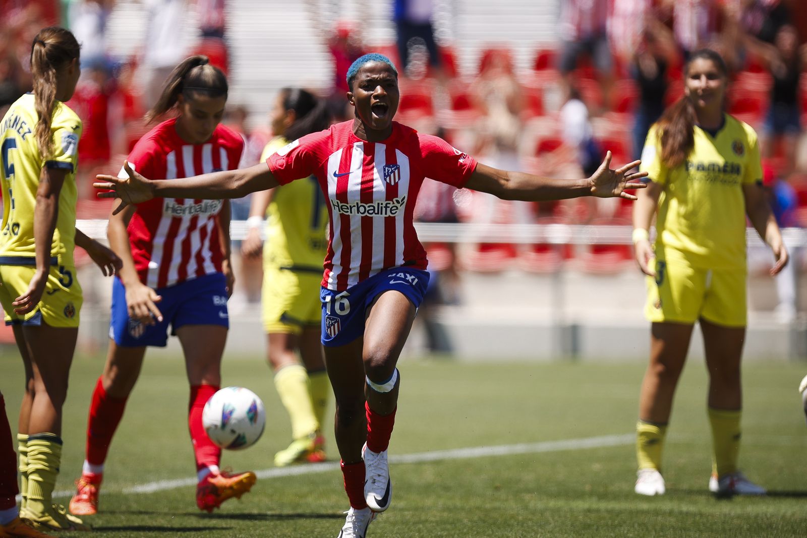 Lola Gallardo tras clasificar al Atlético para la Eurocopa