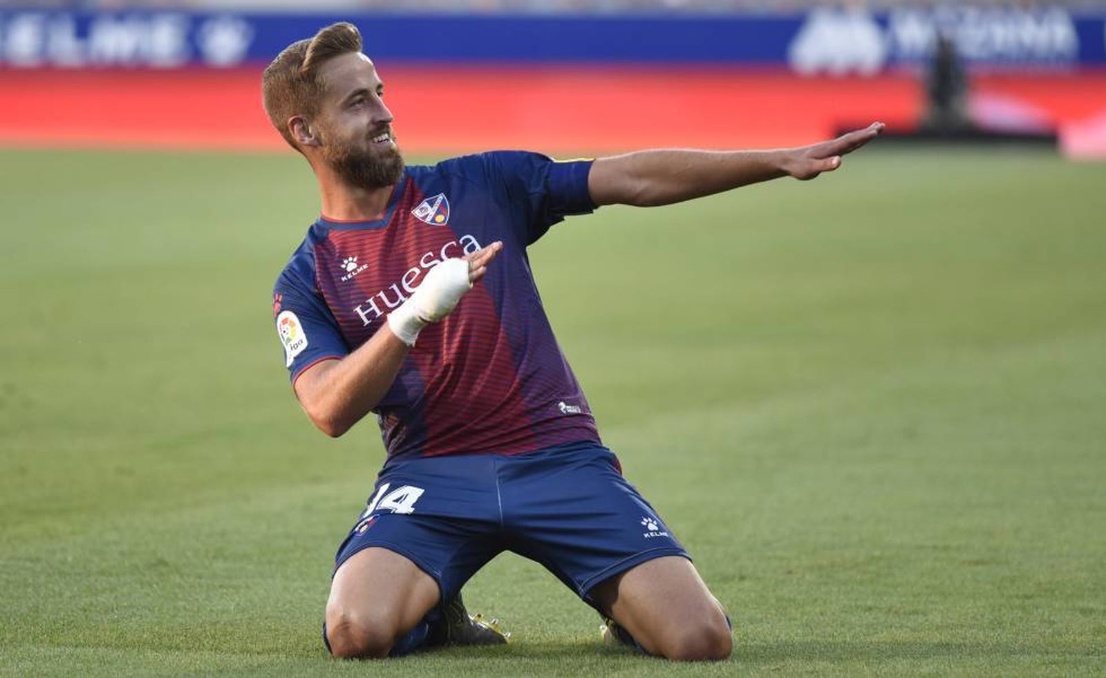 Jorge Pulido, jugador del Huesca