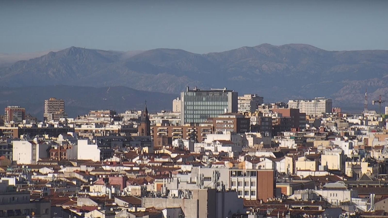 Cielo despejado en Madrid
