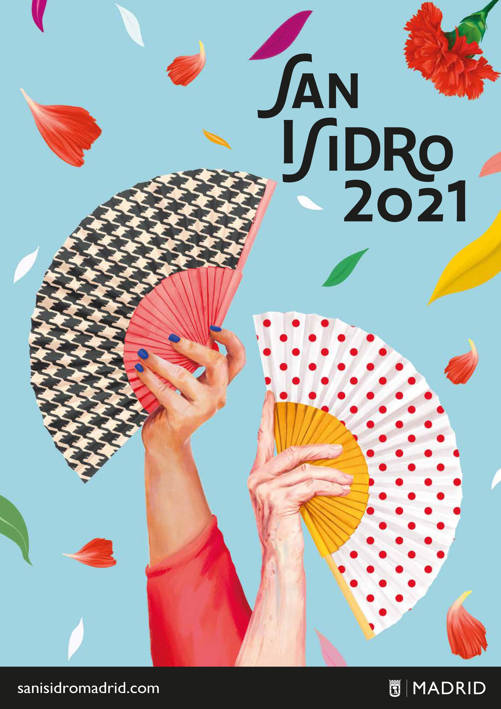 Cartel de las fiestas de San Isidro 2021