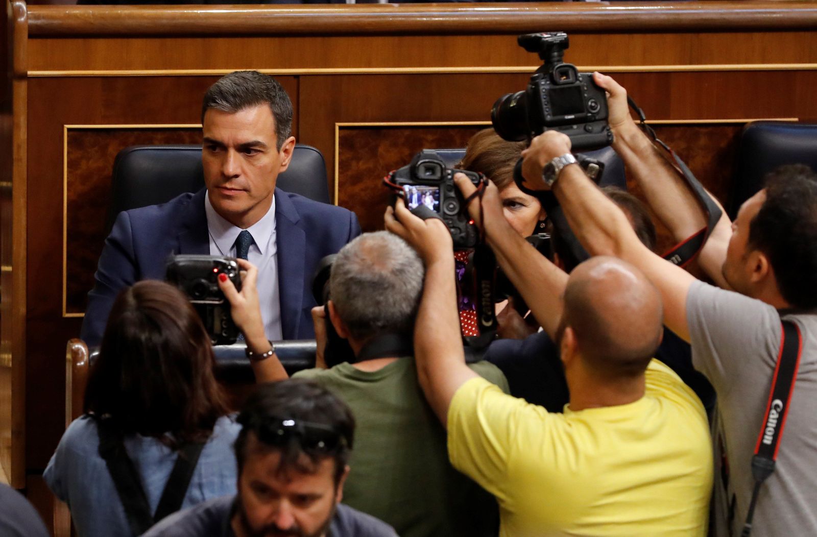 Casado, Rivera y Abascal justifican su 'no' a Sánchez