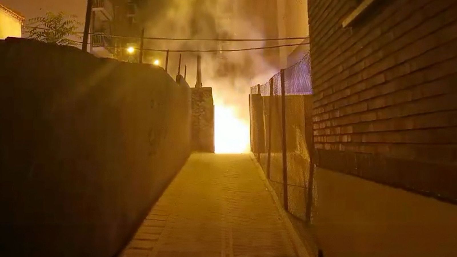 Oleada de vandalismo en Carabanchel