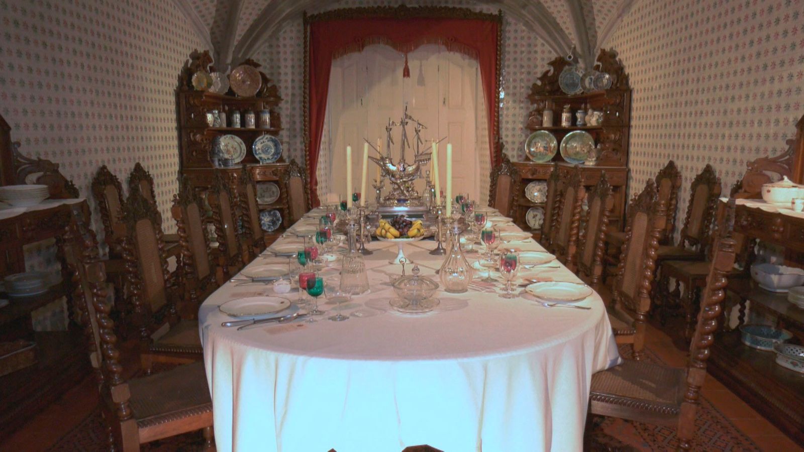 Antiguo comedor del Palacio da Pena
