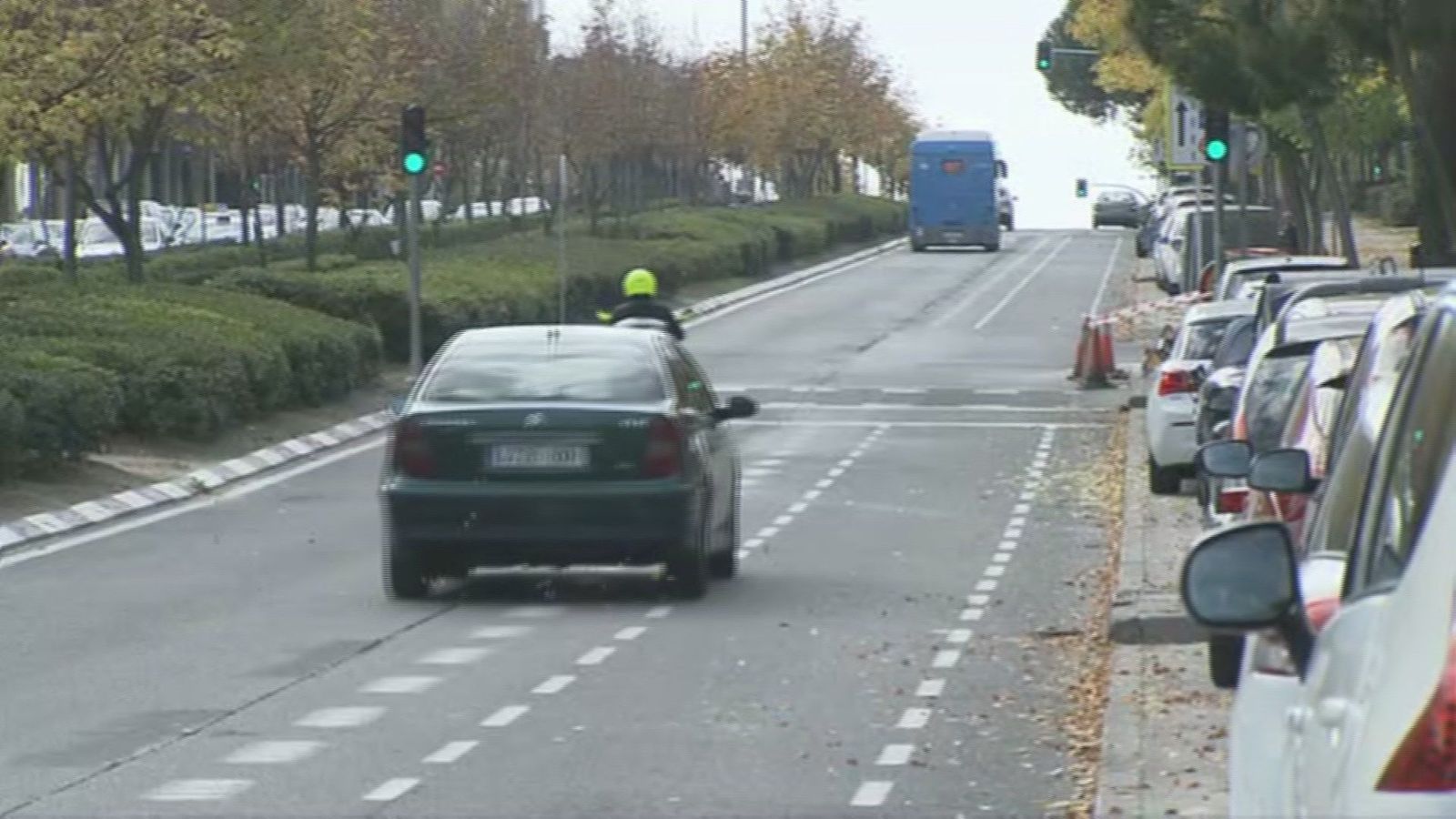 Empieza la reversión de carriles bici en Madrid por el de Gran Vía de Hortaleza