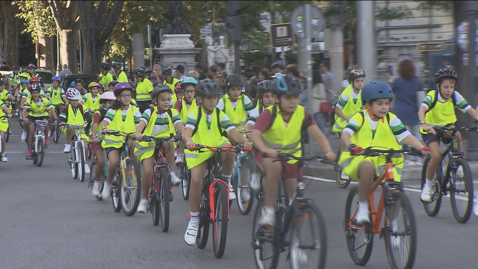 Octava 'bicicletada' por la movilidad
