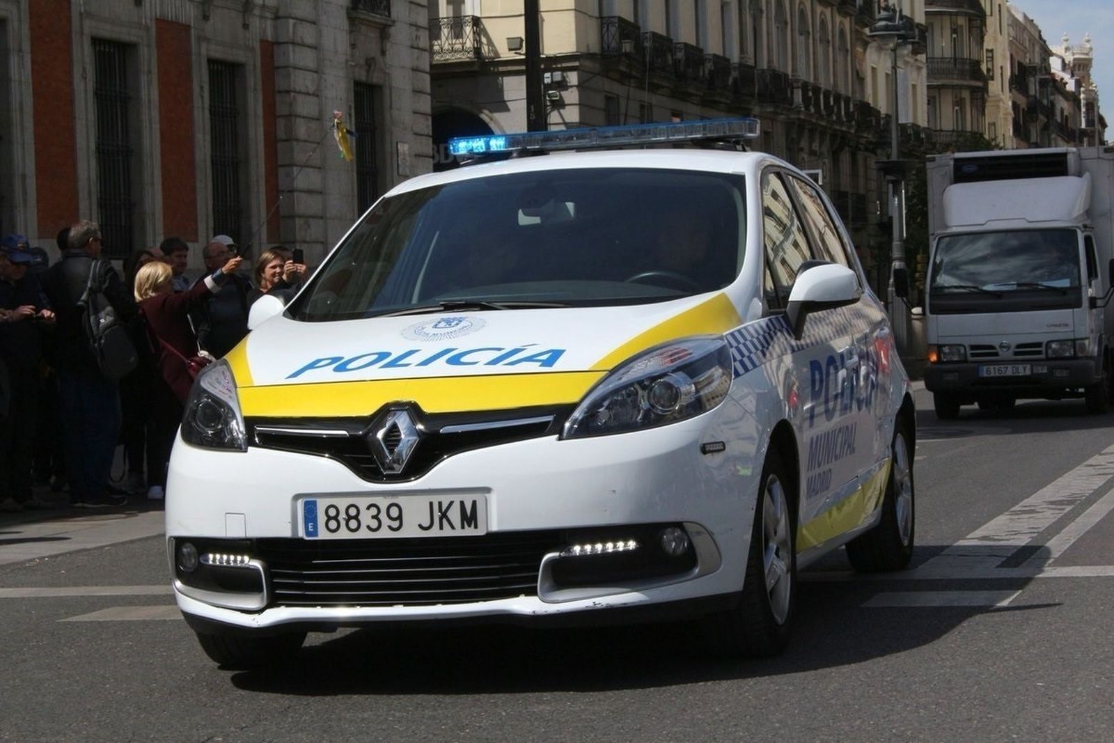 Coche de la Policía Municipal de Madrid