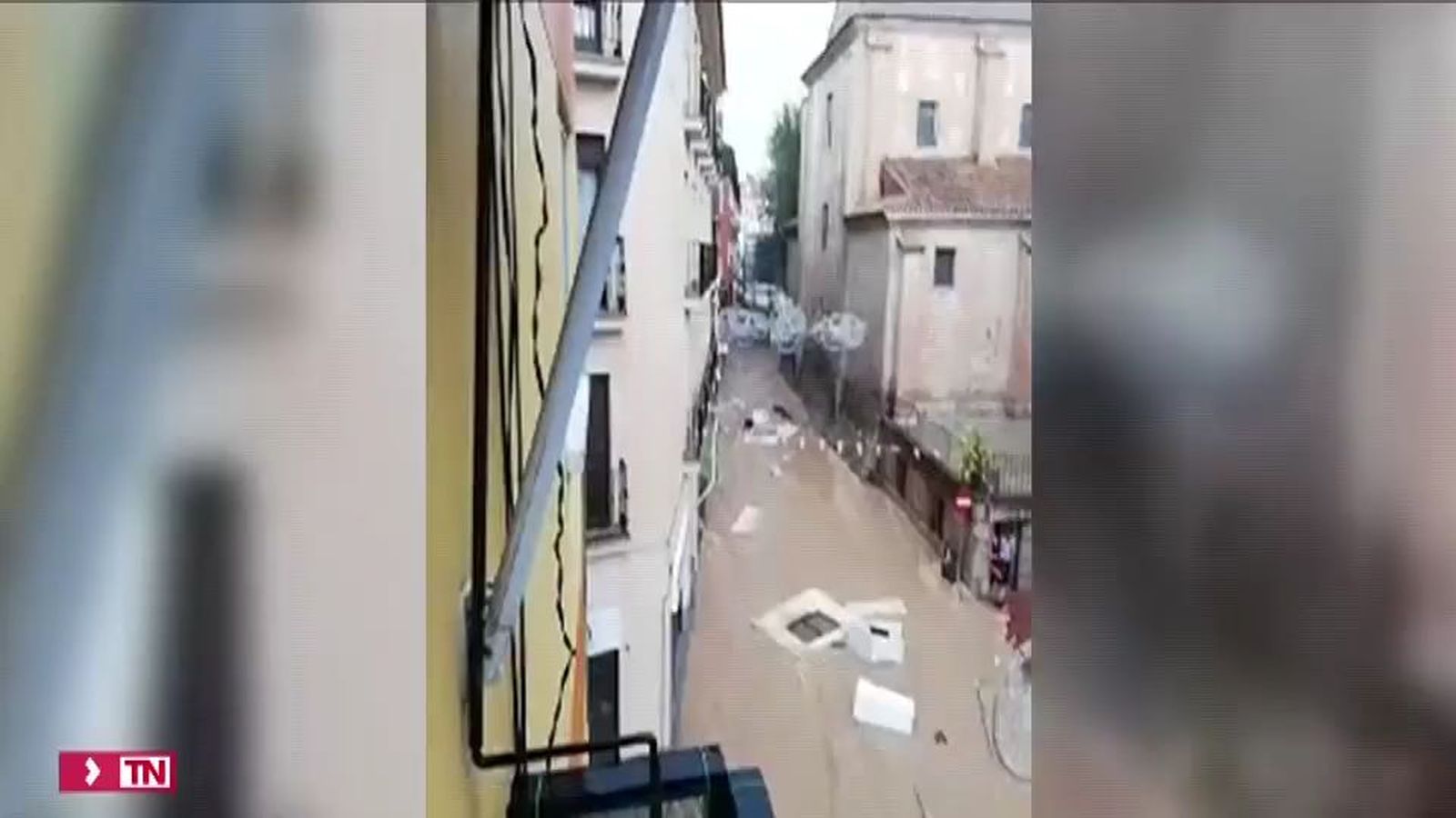 Arganda del Rey, de nuevo afectada por las riadas provocadas por las fuertes lluvias