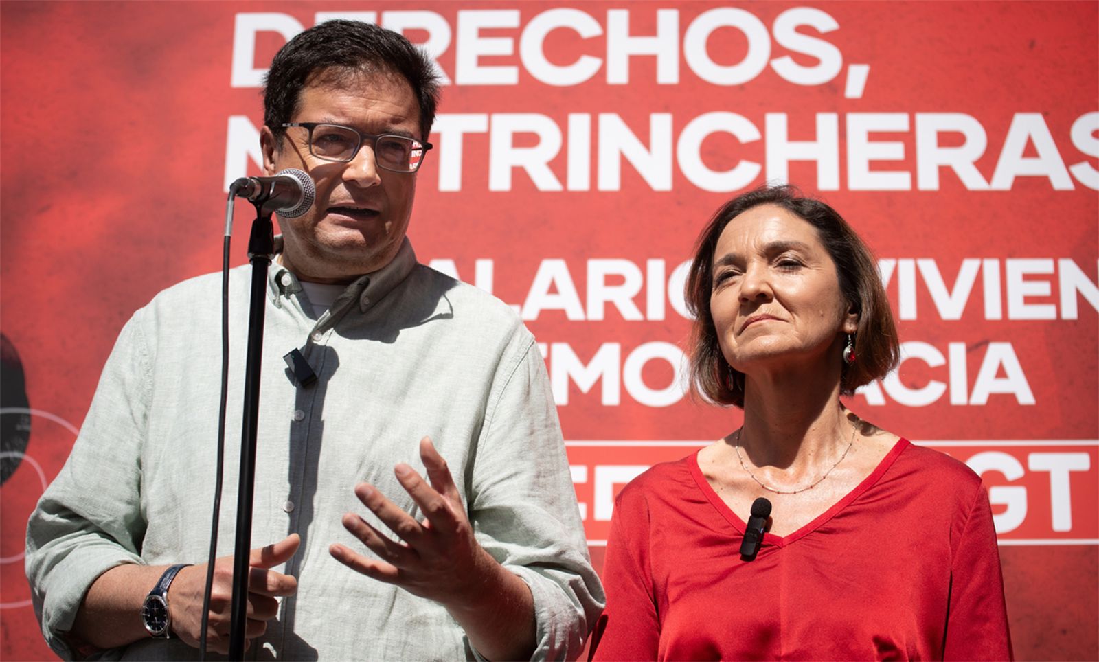 Oscar López y Reyes Maroto