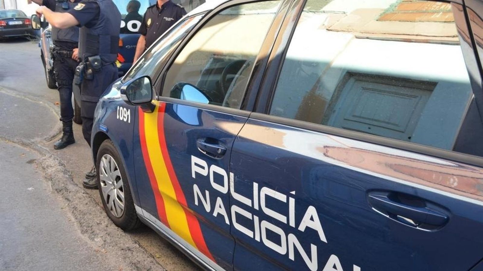Vehículo de la Policía Nacional