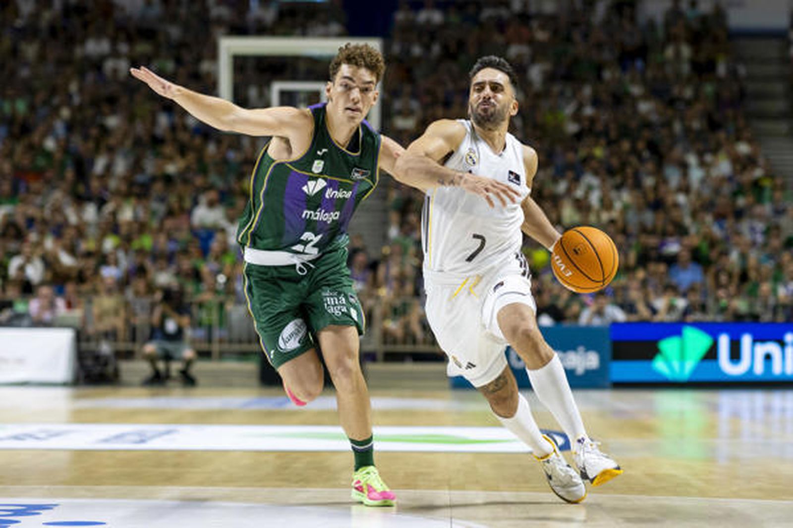El Real Madrid gana al Unicaja