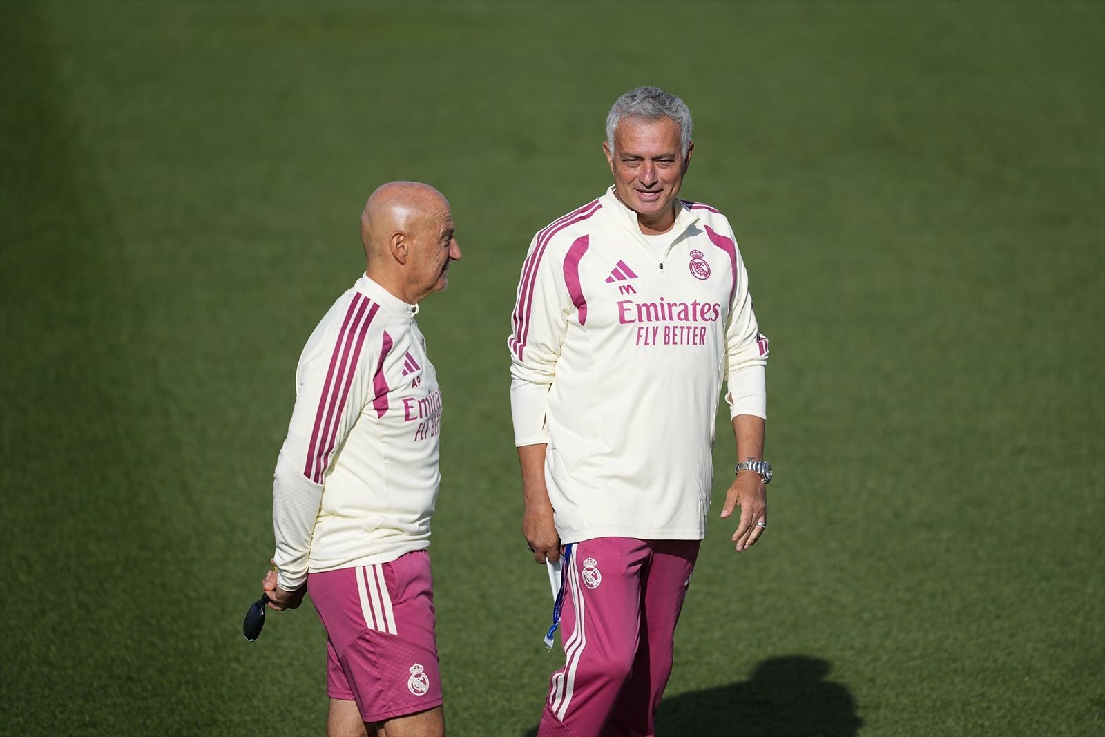 José Mourinho y Antonio Pintus