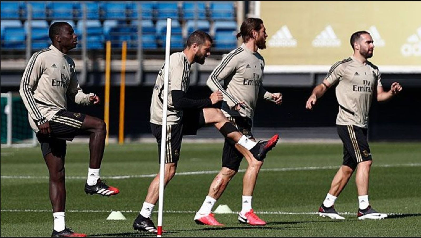 Entrenamiento del Real Madrid