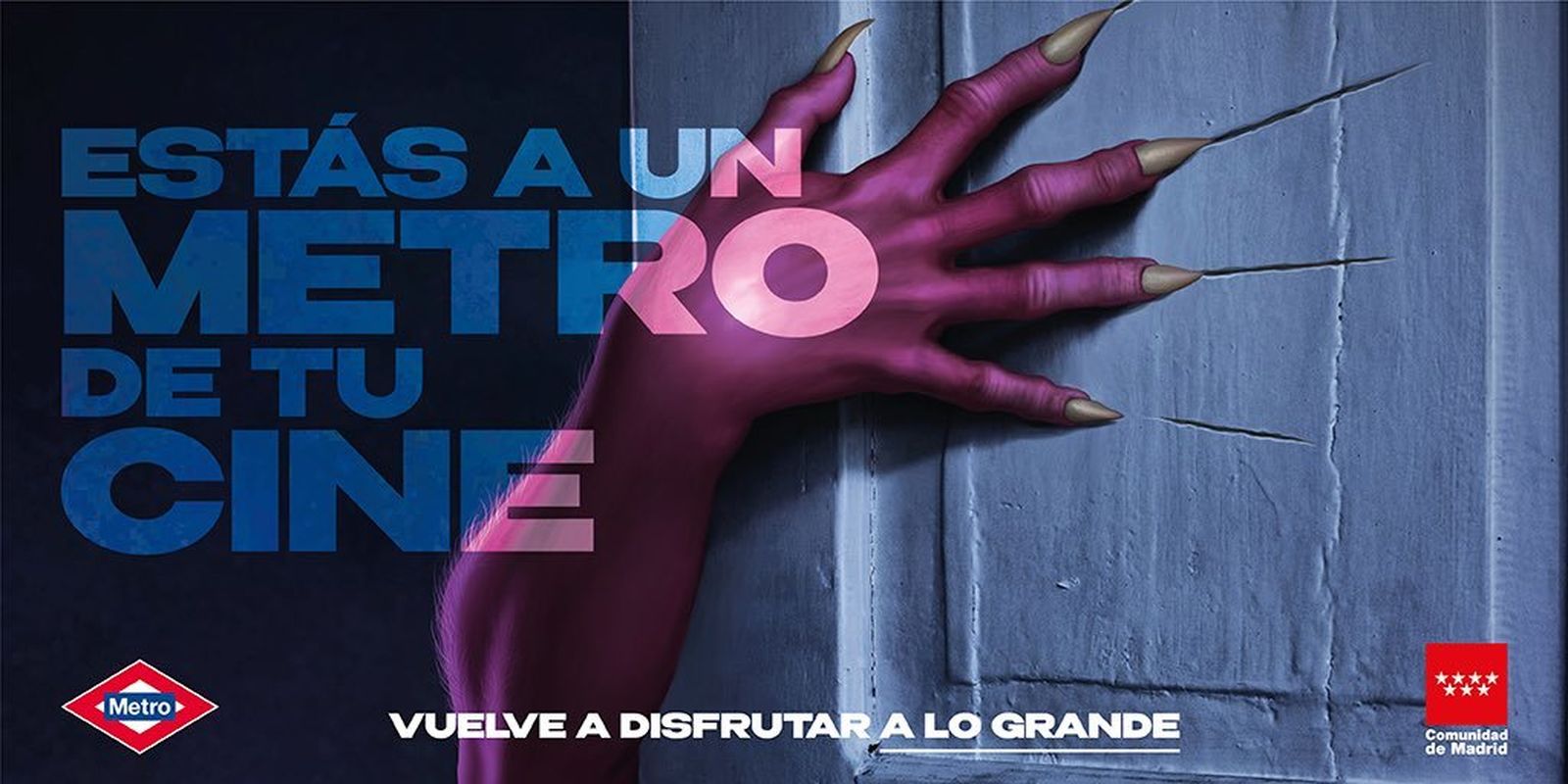 "A un Metro de tu cine", una campaña de apoyo al sector audiovisual