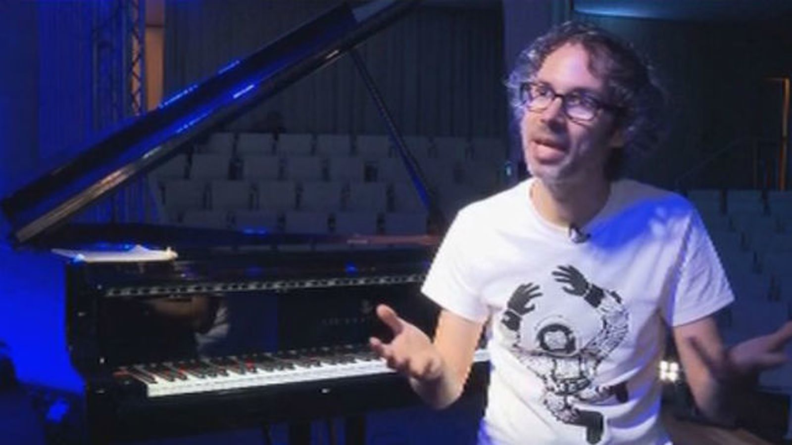 El pianista británico James Rhodes