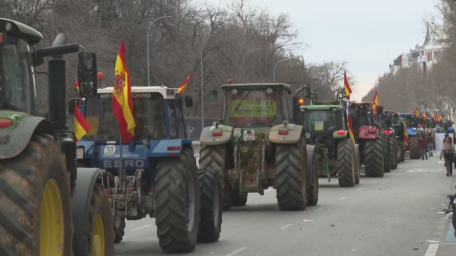 Tractorada en Madrid
